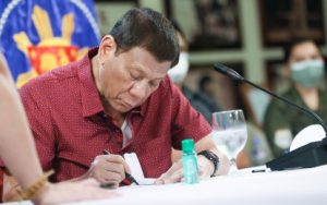 President Rodrigo Roa Duterte (File photo)