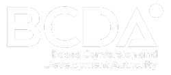 BCDA White Logo