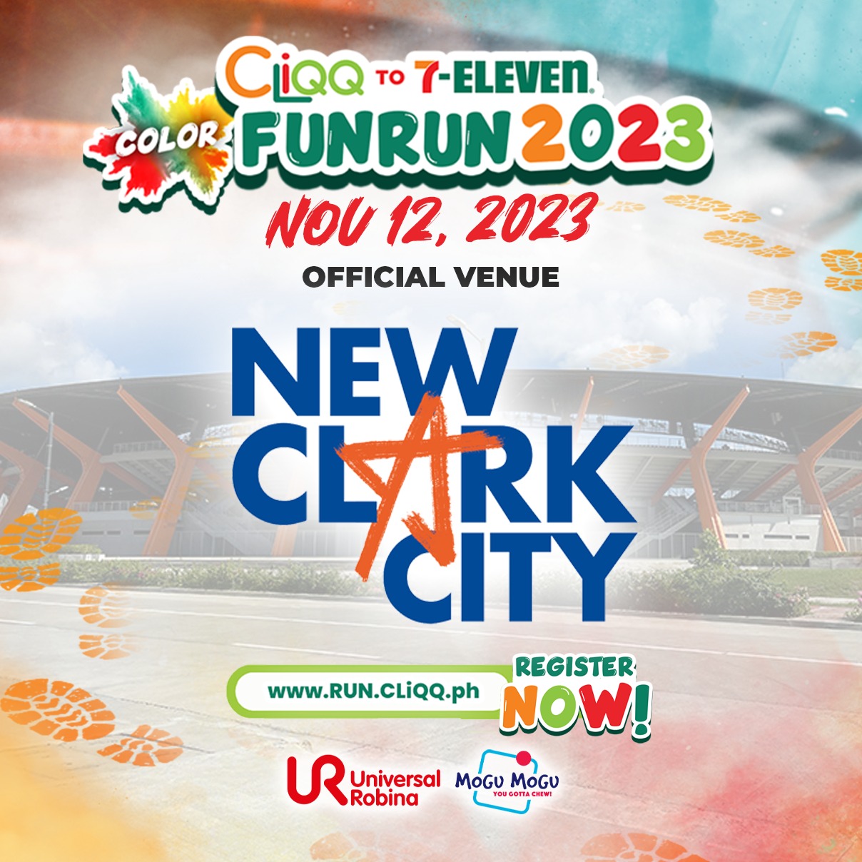 CliQQ to 7-Eleven Color Fun Run 2023